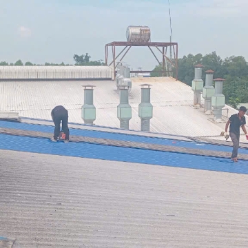 Lợp Mái Tôn Nhà Xưởng & Chống Dột Mái Tôn 1 