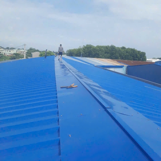 Lợp Mái Tôn Nhà Xưởng & Chống Dột Mái Tôn 3